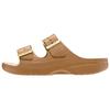 Saturday Outdoor Breathable Fashion Comfort Anti-rub Single Strap Slides Women Brown 213316-2EY
