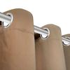 Rideau occultant - vidaXL - 135x175cm - Crème - 2 pcs - Œillets métalliques