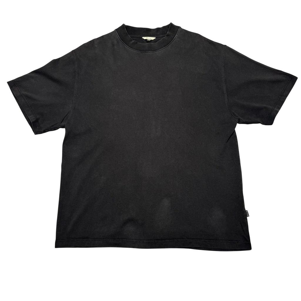 Eytys Ferris Black Short Sleeve Crewneck T-Shirt Unisex XL/XXL Heavyweight Boxy