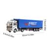 Zinc Zinc Alloy Transport Vehicle Toy Plastic Kids Toys Container Transport Truck Toy  Parent-child