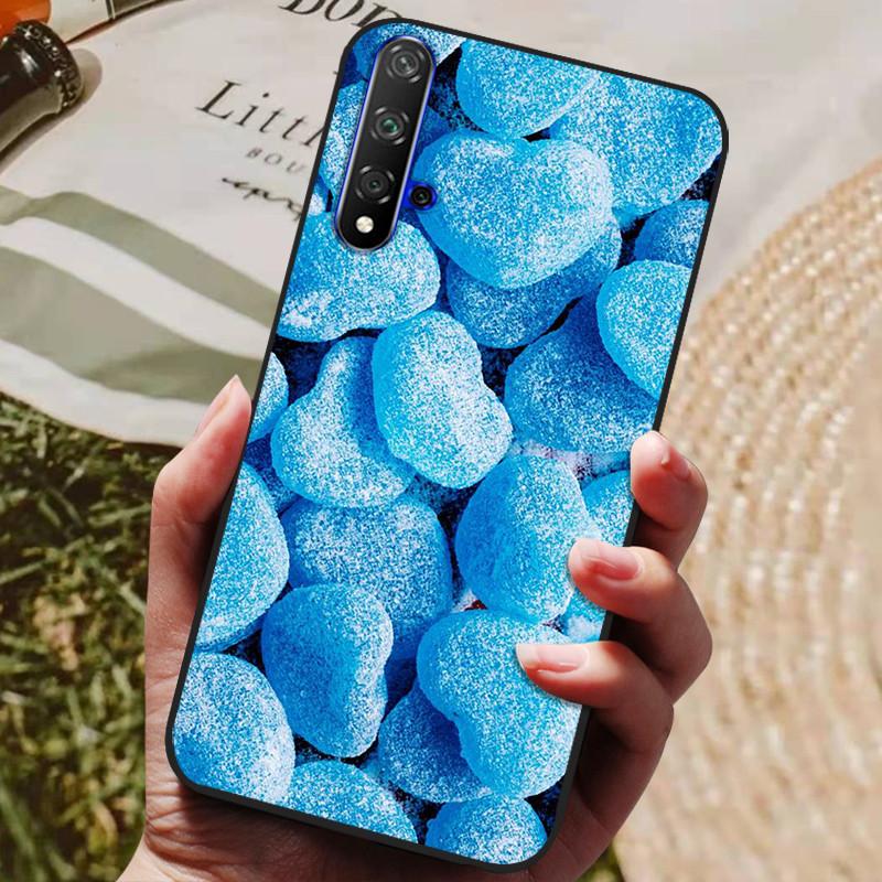 Für Huawei Nova 5T Hülle Wolf Cartoon Silikon Weiche TPU Rückseite Für Huawei Nova 5T Handyhüllen Nova5T YAL-L21 Fundas Coque