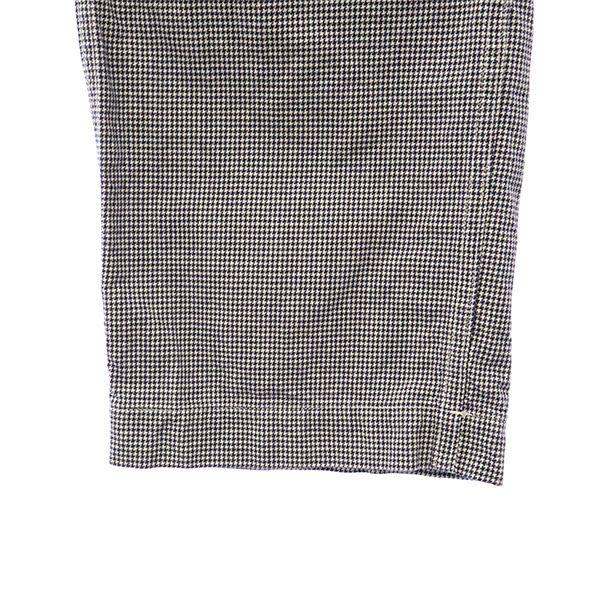 Danton Check Baker Pants 34 Navy X White Cinch Bag VETEMENTS DE TRAVAIL Women Used