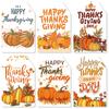 Turkey Thanksgiving Pumpkin Party Paper Gift Tags Set Event Decorations Hanging