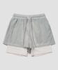 APOEM Airflow Layered Shorts -2Colors