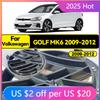 BGF1 GOLF 4 5 6 7 Hot 2026 For VW VOLKSWAGEN 2pcs Replacement 135mm Car Front Grill emblem or 110mm Rear Trunk Lid Car badge Logo for