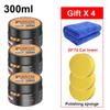 Car Plastic Restorer Crystal Clear Auto Interior Leather & Panel Renewal Wax Coating Agent Back To Black Gloss Car Wax Polish