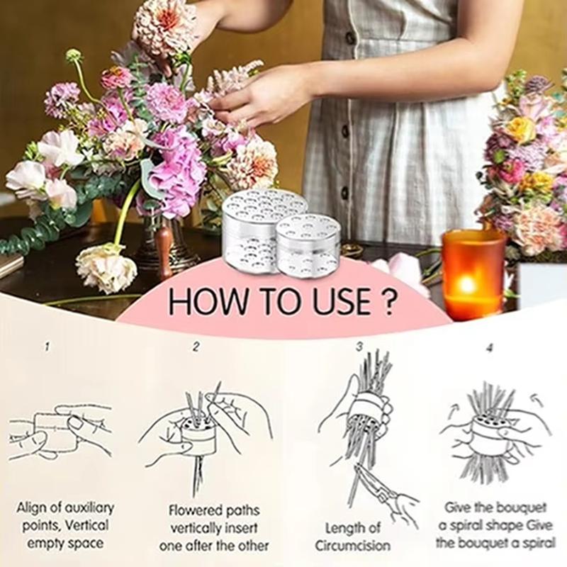 1PC Spirale Blumenständer Ring Spirale Blumenstange Ständer Flasche Blumenständer Spirale Diy Bouquet Twist Blumenständer Blumenständer