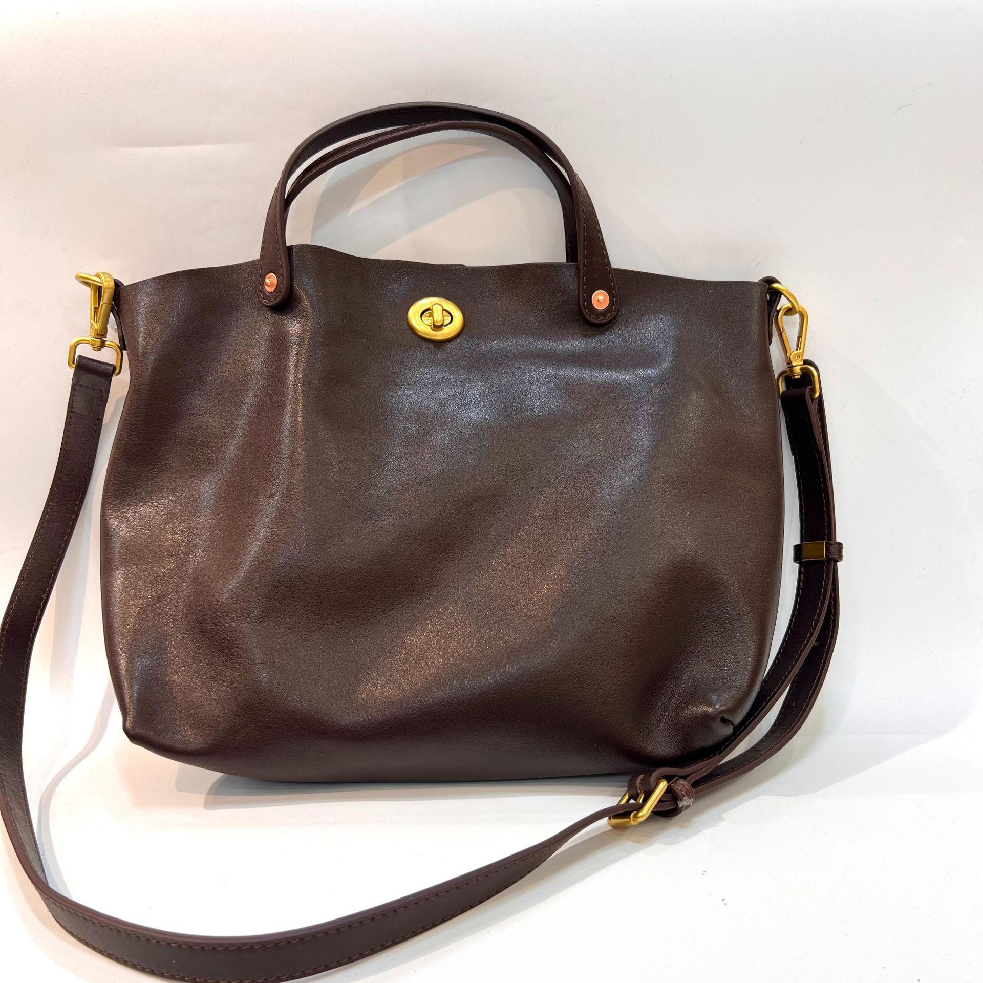 Leather Women s Bag - Large Capacity, Top-grain Tanned Cowhide, Retro Crossbody Handbag, Tote Designer Luxury Bag 27X11X23CM