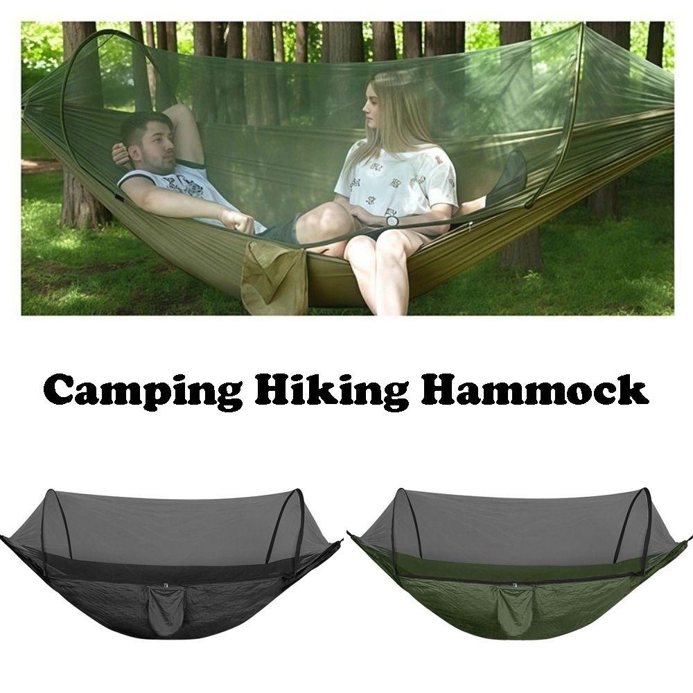 Portable Travel Hammock Foldable Storage Hiking Hammock High Quality Outdoor Hammock  Outdoor Use