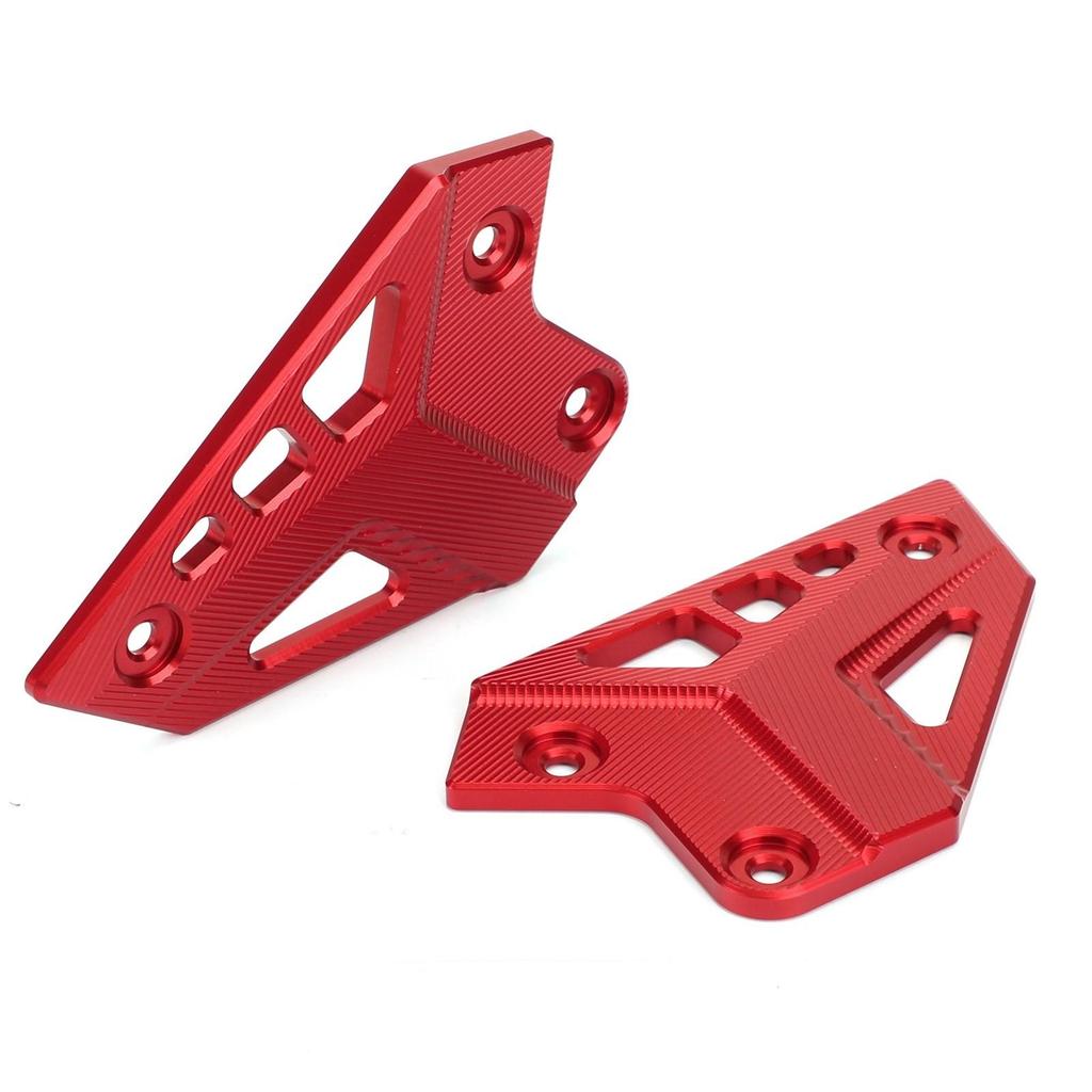 FootPeg Footrest Heel Plates Guard Protector Set Fit for Kawasaki Z900 2017-2021