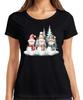 Snowunisex Christmas Xmas Gift Xmas Ladies TShirt