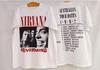 Nirvana Band Kurt Cobain Amerikanisches Vintage Rock T-Shirt Hip Hop Streetwear Unisex Oversized Baumwoll-T-Shirt Harajuku Y2k Oberteile Unisex