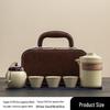 Shangqi Ru Kiln Travel Tea Set