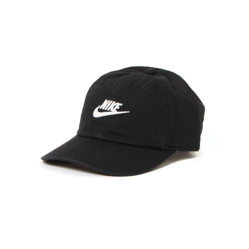 

Nike Cotton Baseball Caps Kids Black Casual FB5063010 F чёрный