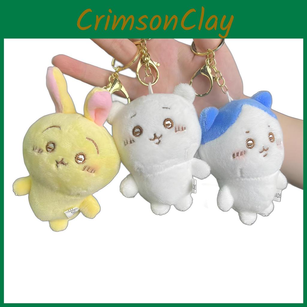 Lovely Cartoon Style Plush Bear Keychain Fun And Soft Toy With Unique Color Options Collecting For