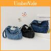 Trendy Korean Style Children's Denim Shoulder Bag For Boys And Girls With Unique Design