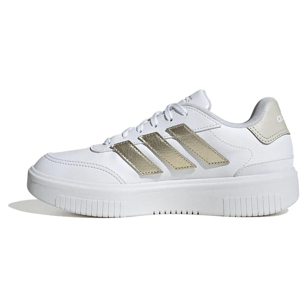 Adidas courtblock bold sneakers breathable white