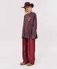 MOODBETTER Handstitch Line Track Pants Wine