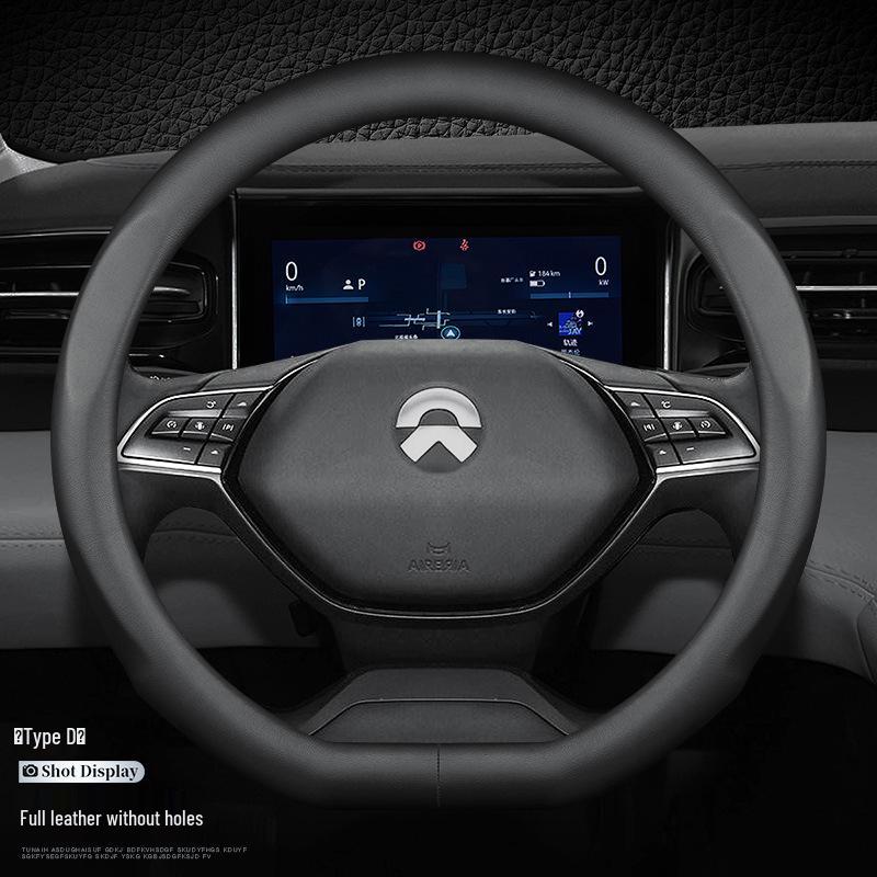 NIO Genuine Leather Steering Wheel Cover for ES6, ES8, EC6 - All-Season