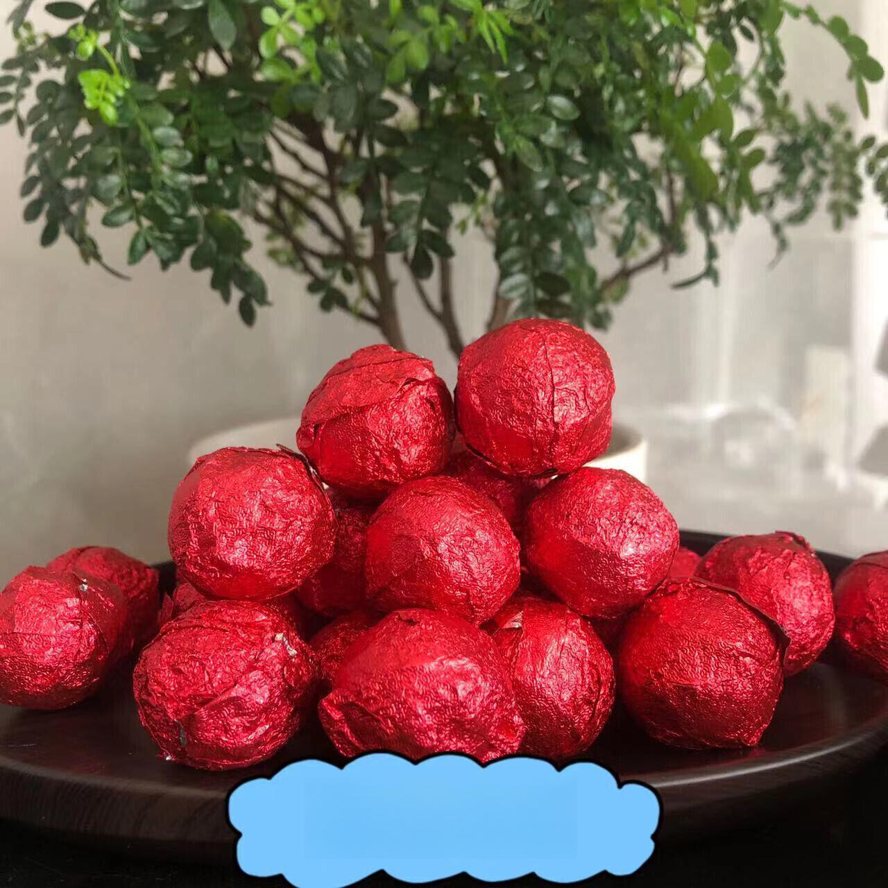 

Glutinous rice fragrant ripe tea Pu er tea ripe Pu er tea 20pcs