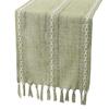Table Runner With Tassels Comfortable Unique Desk Decoration Housewarming Gift