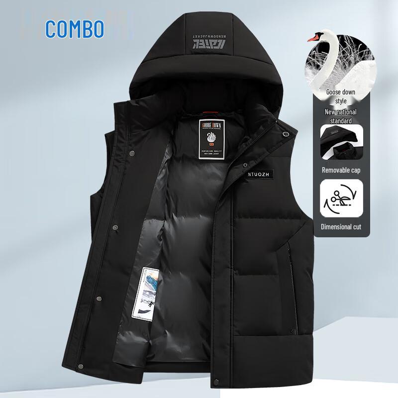 

Kangbo Men s Goose Down Puffer Vest XL
