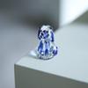 DIY Crystal Dog Figurines Mini Animal Statue Cute Puppy Ornament  Accessory Gift