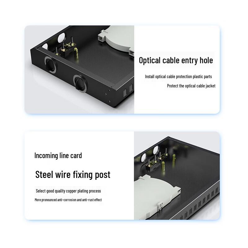Shengwei FBO-124S-S 24-Port SC Single-Mode Fiber Optic Terminal Box