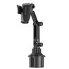 Car Cup Holder Phone Mount with 360-Degree Rotation Navigation Mount with Triangular Gravity Support Reserved Charging Port
