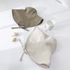Men's and Women's Daily Bucket Hat Linen Bucket Hat with Wide Brim