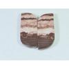 12X29X04 MM Natural Zebra Jasper Matched Pair Fancy Cabochon Loose Gemstone B-266