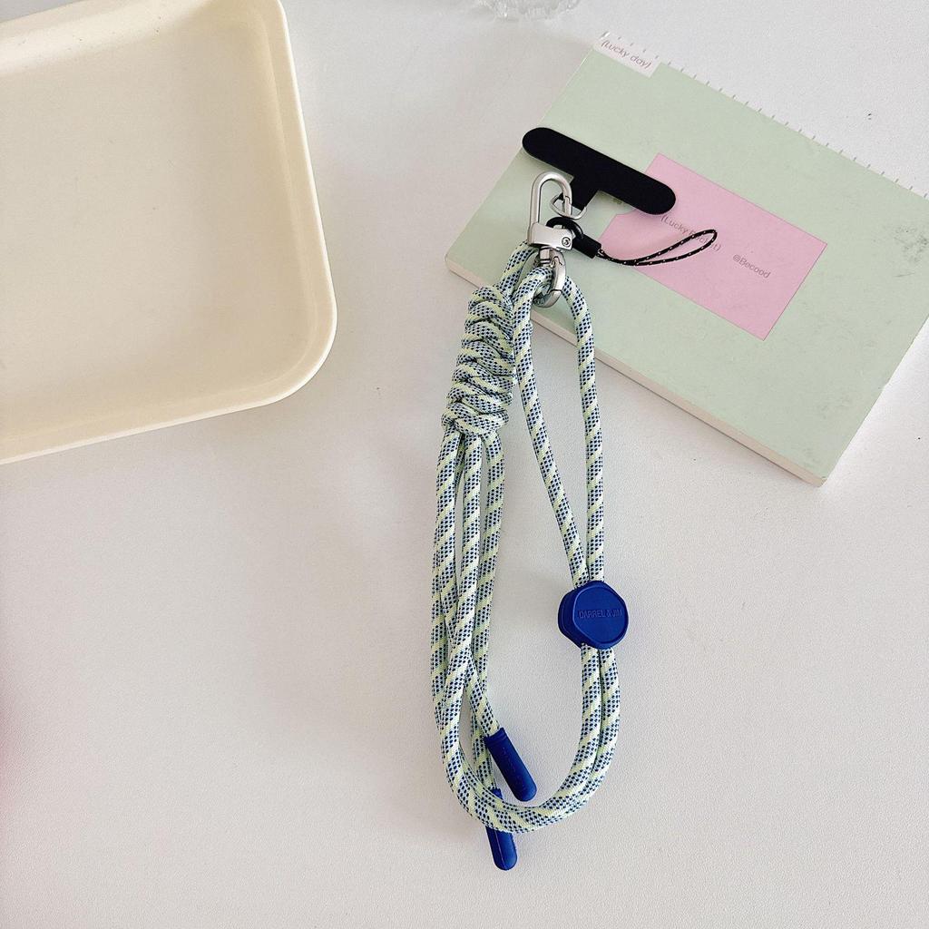 Complex Woven Wrist Strap with Metal Buckle - Anti-lost Phone Lanyard