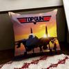 Classic Film TTop GunS Cushion Cover Reversible Soft Durable Pillow Cover Home  Car MultiScene Use for Daily Comfort