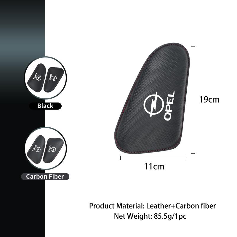 Car Knee Leg Protective Pad Foot Armrest Cushion Cover Accessories For Opel Corsa D Astra Insignia Vectra Zafira Meriva Mokka