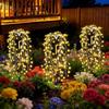 Outdoor LED Solar Fairy Lights Waterproof Landscape Pathway Decor Lawn Lamp for Villa Street Patio Balcony