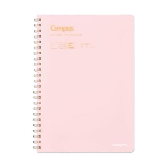 KOKUYO Campus Diary Study planner that keeps your goals and study plans organized A5 Pink AMni-SY138-P