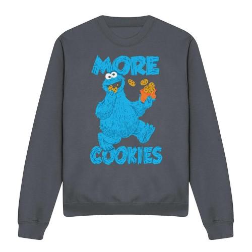 Sesame Street Unisex Adult More Cookies Sweatshirt