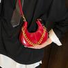 Textured Mini Dumpling Bag Women's 2025 Summer New Fashion Versatile Chain Shoulder Bag Light Luxury Portable Messenger Bag