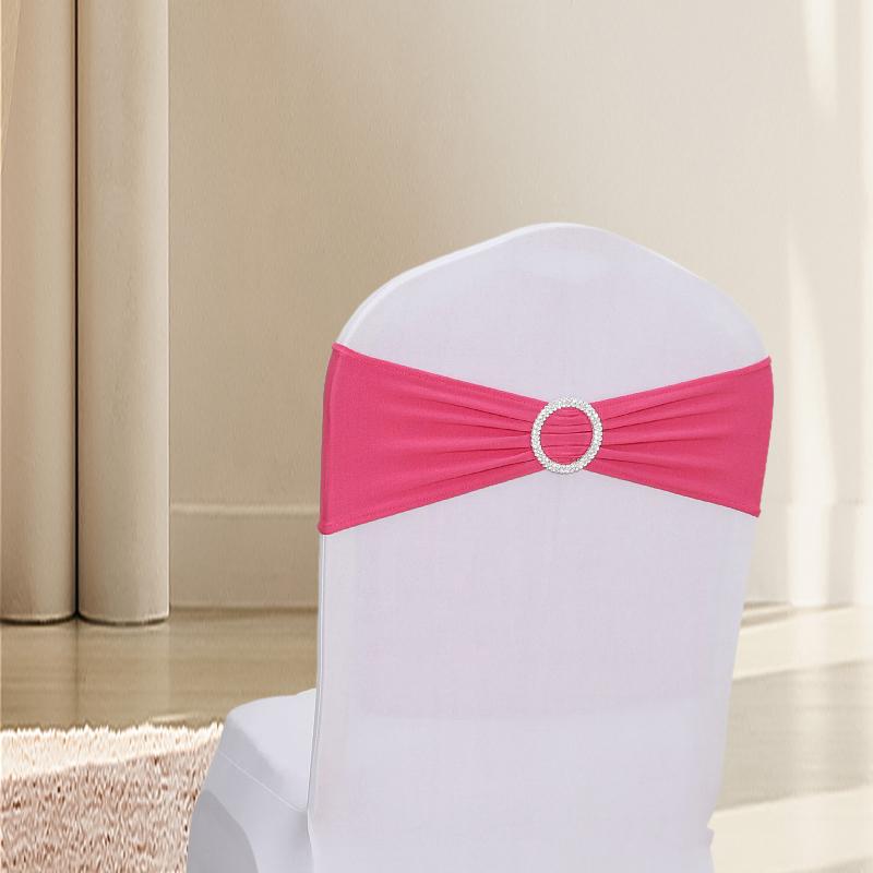 3pcs Chair Cover Chair Cover Elastic Stretch Removable Bowknot Decorative Accessories