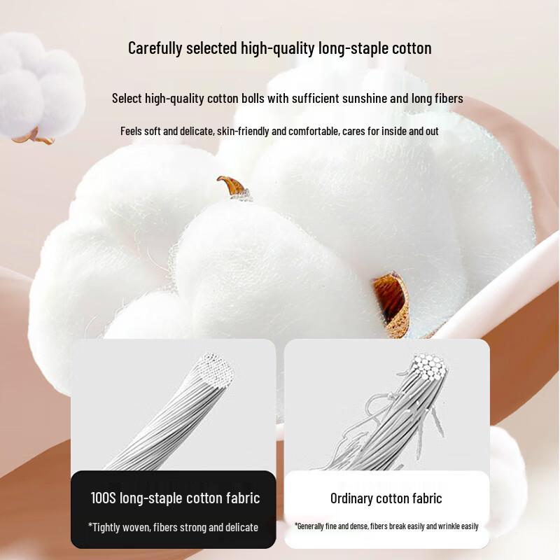 Yiershuang Premium 100% Cotton Men's Boxer Briefs