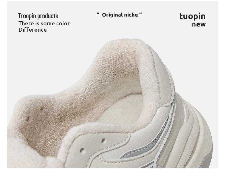 TP007-1L Ladies' Plus Velvet Warm Running Shoes - Autumn/Winter Style