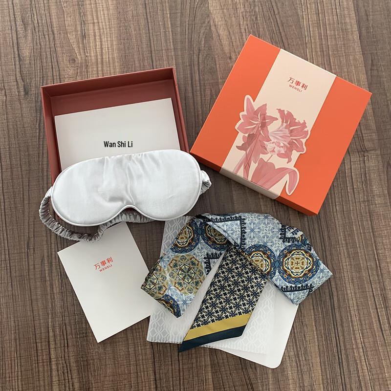 

Набор шелковый платок и маска для глаз Wanshili