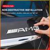 1Pc Auto Rear Body Sticker AMG Badge Logo Emblem for Mercedes Benz W204 W205 W211 W212 W213 W203 W169 W108 W220 X156 GLC A180 Car Label