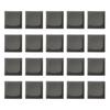 20 Stück Farb-PBT 1U Tastenkappen-Set XDA Höhe XDA Druck Leere Tastenkappe Zum Personalisieren von Mechanischen Tastaturen Verbessert das Tippen