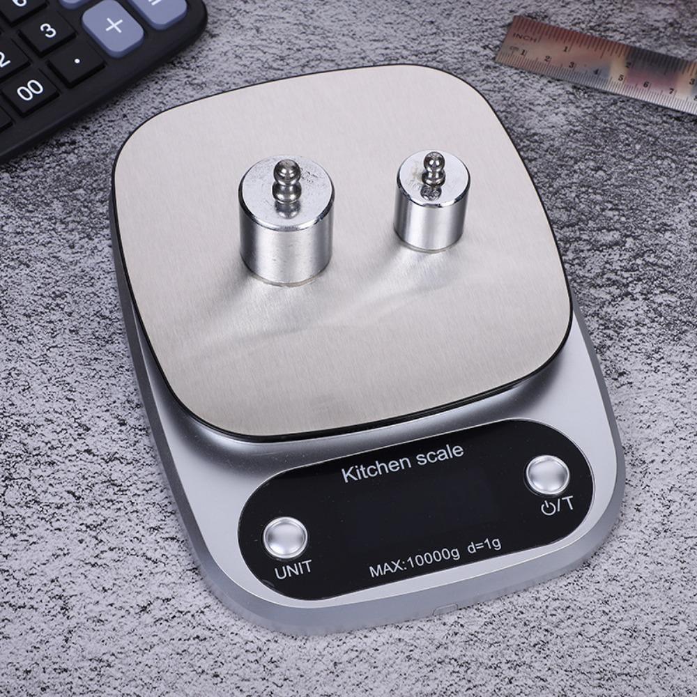 Stainless Steel Kitchen Food Scale Household Baking Scale Medicinal Material Scale Tea Scale Electronic Scale