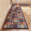 American Flower Tiles Diatom Mud Floor Mat Household Quick-drying Water Absorption Pad Dirt-resistant and Easy-to-clean Anti-slip Pad