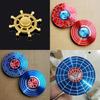 Vibrantly Colored Captain America Fidget Spinner With High-speed Rotation For Stress Relief
