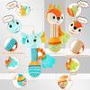 Baby Rattles Soft Hand Grab Sensory Shaker Teething Toys for BabiesSensory Plush Animal Toys for 0 12 Months Newborn Toys Gifts