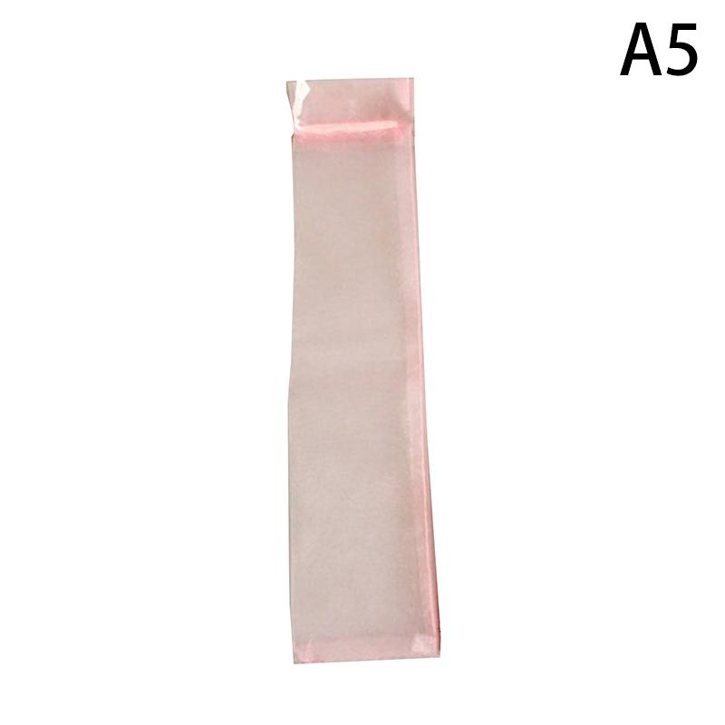 10 Pack Folding Hand Fan Pouch Drawstring Organza Bags Folding Fan Pocket Bag For Outdoor Wedding Party Favor Gift Bags