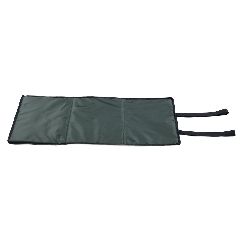 Fishing Unhooking Mat 3 Fold Pearl Cotton High Resilience Carp Landing Pad with 5 Bait Needles